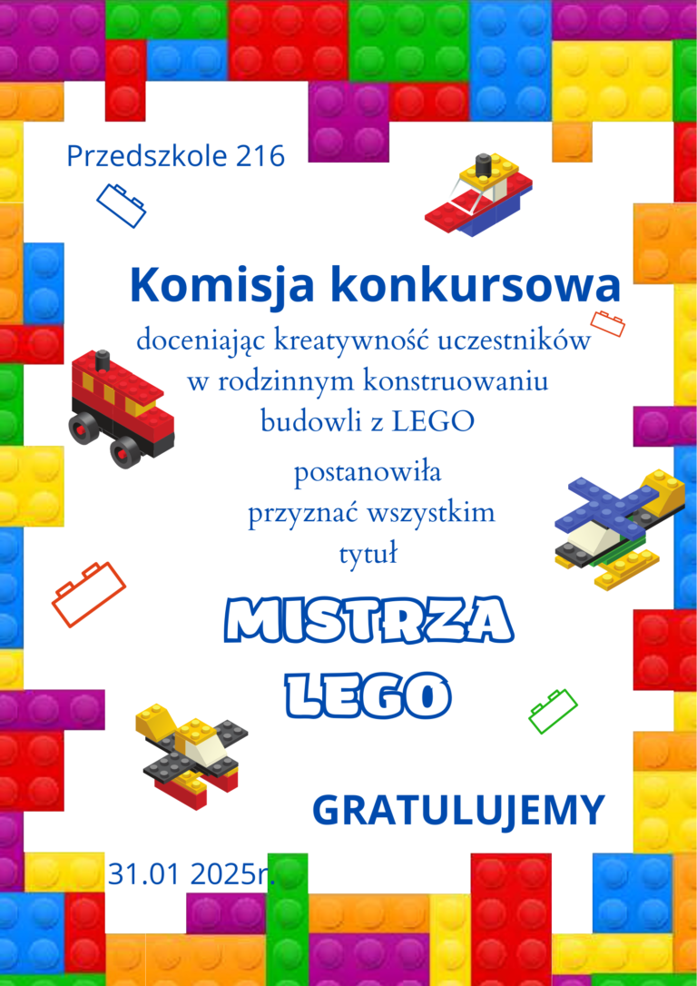 Read more about the article Konkurs LEGO