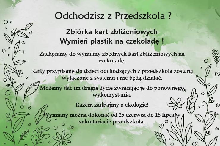 Read more about the article Zbiórka kart zbliżeniowych