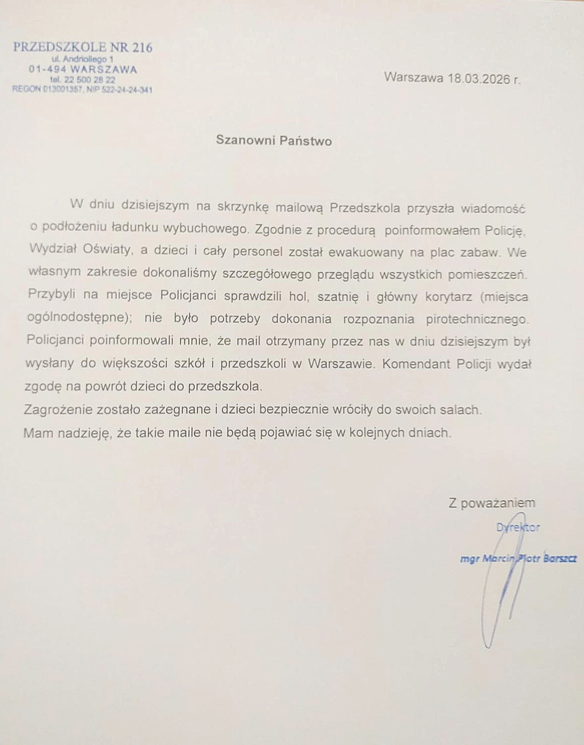 Read more about the article WAŻNE